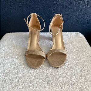 Gold Dream Pairs Heels